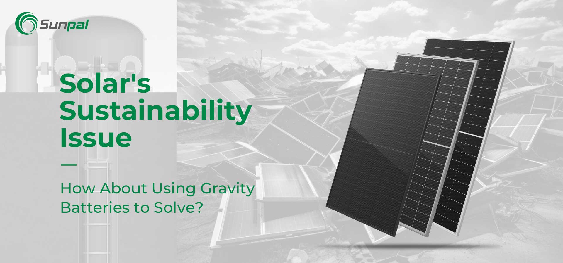 Питання сталого розвитку Solar | Використовуйте гравітаційні батареї, щоб впоратися?
